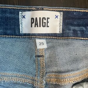 Paige Premium Denim Cropped Jeans